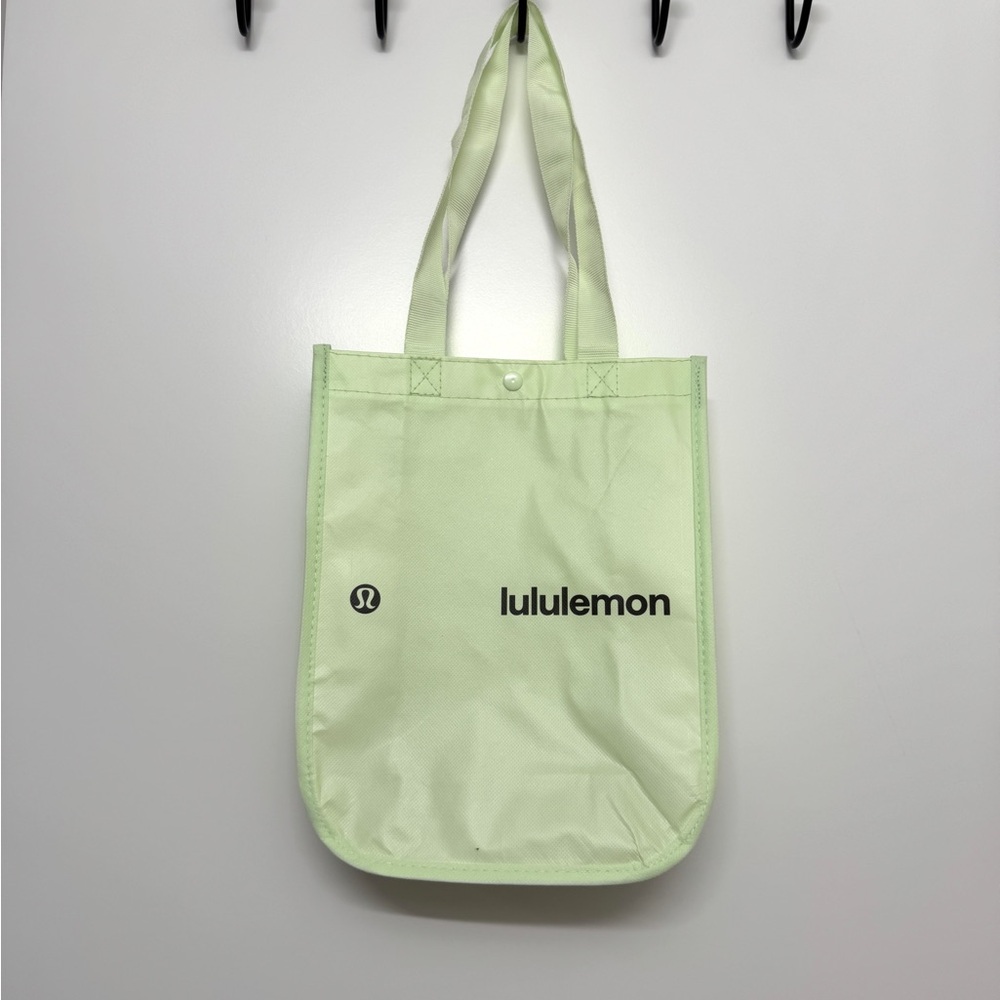 Lululemon Soft Néon Neon Small Reusable Tote Limited